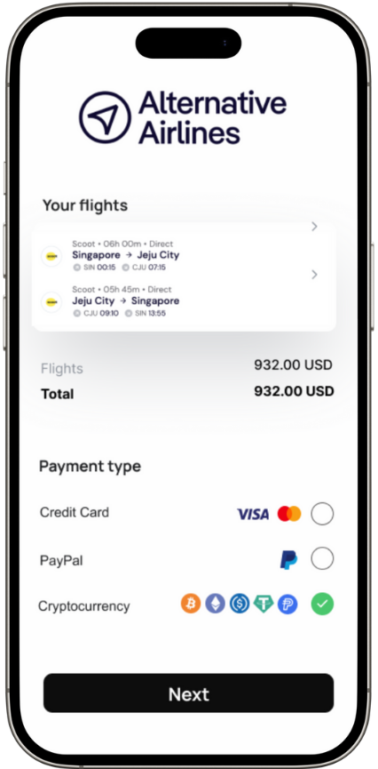 ALTERNATIVE <br>AIRLINES